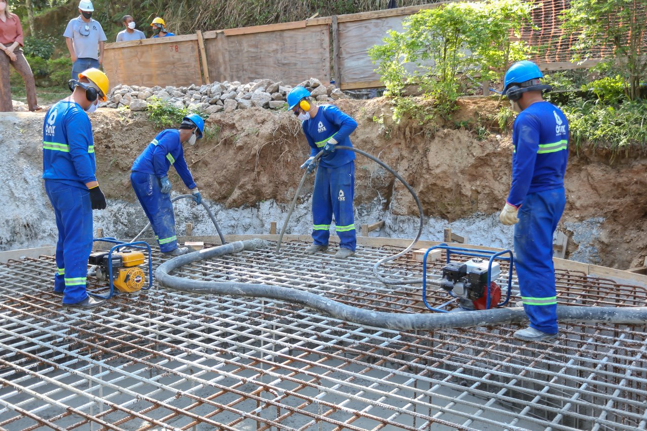 Prefeitura de Saquarema está construindo novo reservatório de água para Sampaio Corrêa