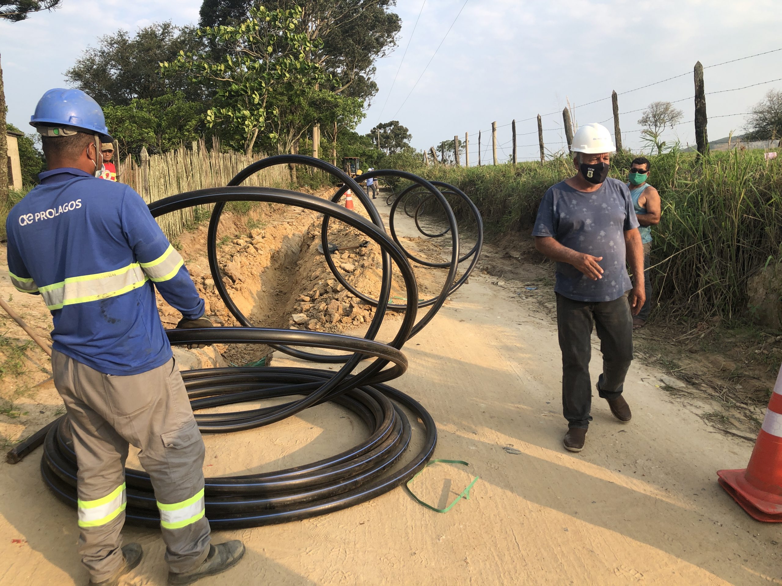 Moradores do Boa Vista, São Pedro da Aldeia, são beneficiados com rede de água potável
