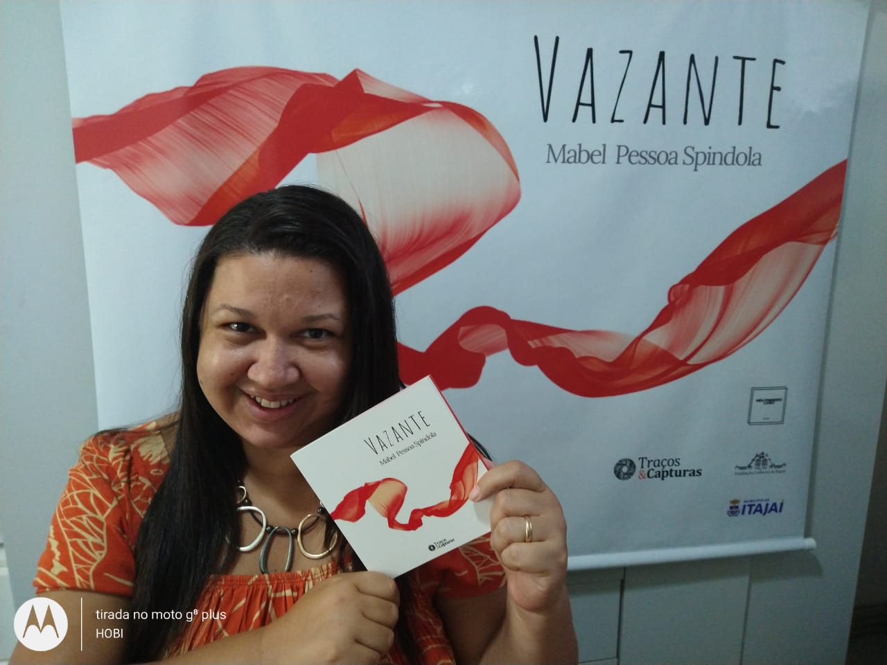 Escritora Mabel Pessoa Spindola lança o livro “Vazante”