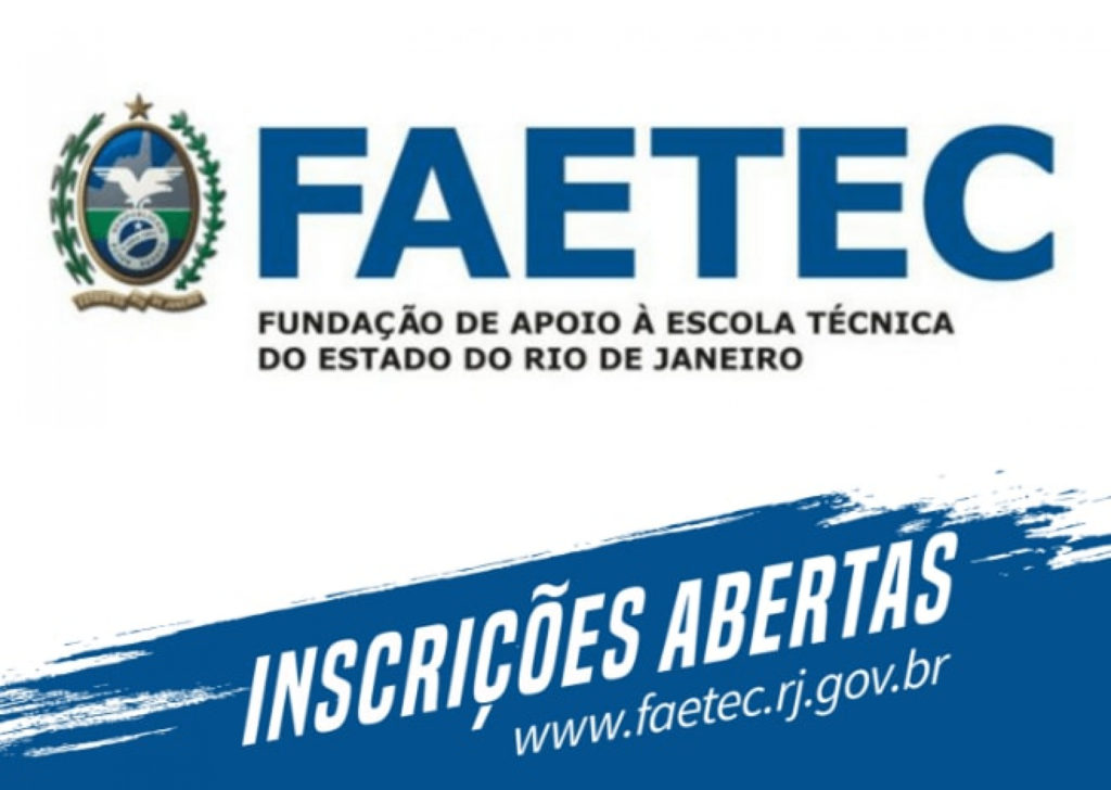 Faetec abre inscrições para o processo seletivo de 2024