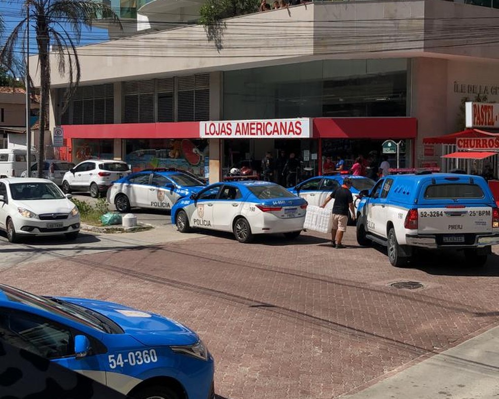 Lojas Americanas é alvo de assaltantes em Cabo Frio; um suspeito foi preso