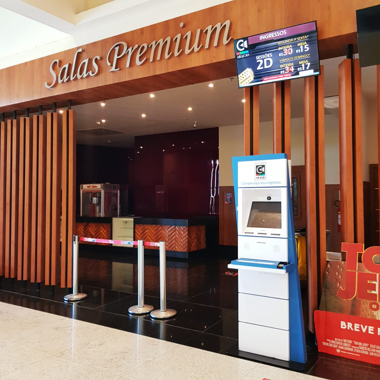 Cinemas do Shopping Park Lagos, em Cabo Frio, são reabertos