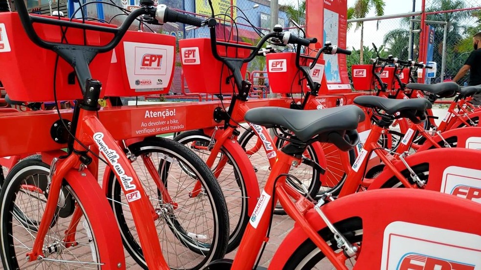 Maricá passa a oferecer transporte público gratuito de ônibus e bicicletas compartilhadas para moradores