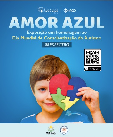 Dia Mundial de Conscientização do Autismo terá exposição no Shopping Park Lagos, em Cabo Frio