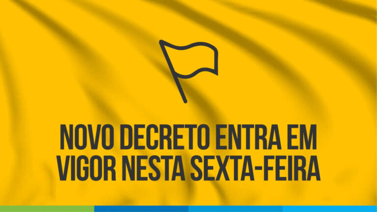 São Pedro da Aldeia institui bandeira amarela e flexibiliza medidas preventivas