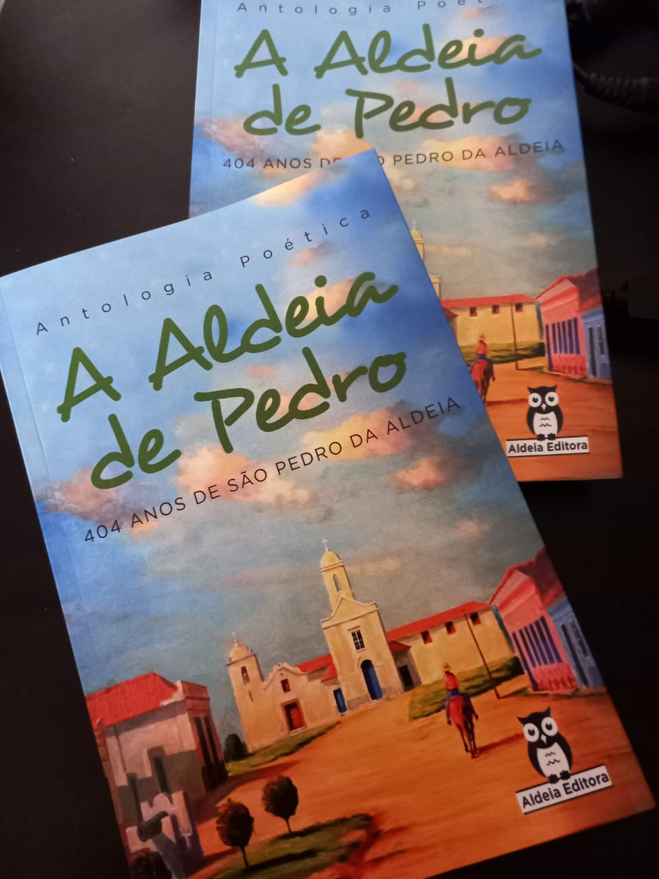 Aldeia Editora comemora lançamento da Antologia Poética A Aldeia de Pedro