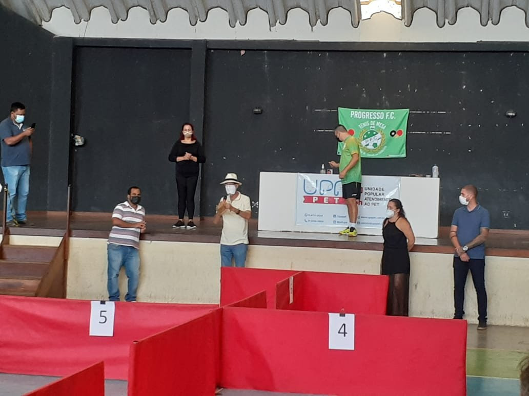 Ginásio Poliesportivo de Tamoios sedia campeonato de tênis de mesa
