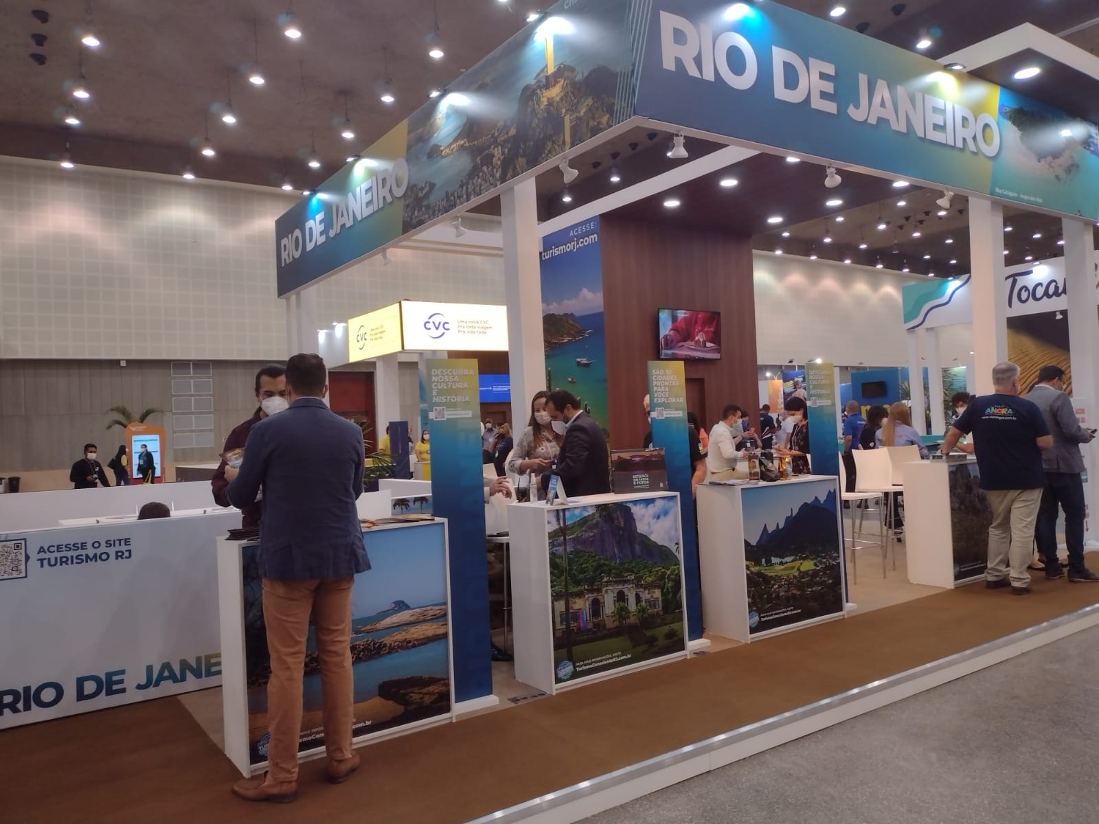 Estado do Rio de Janeiro participa da maior feira de turismo das Américas