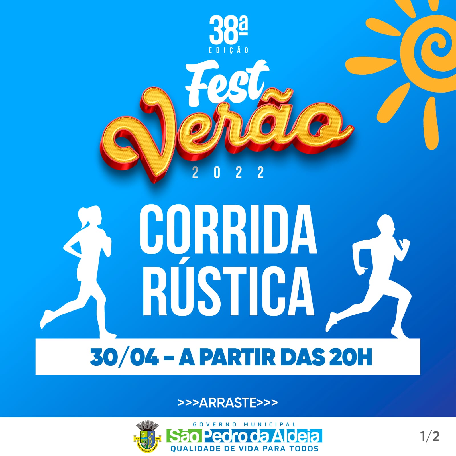 38º Fest Verão divulga percurso da corrida rústica em São Pedro da Aldeia