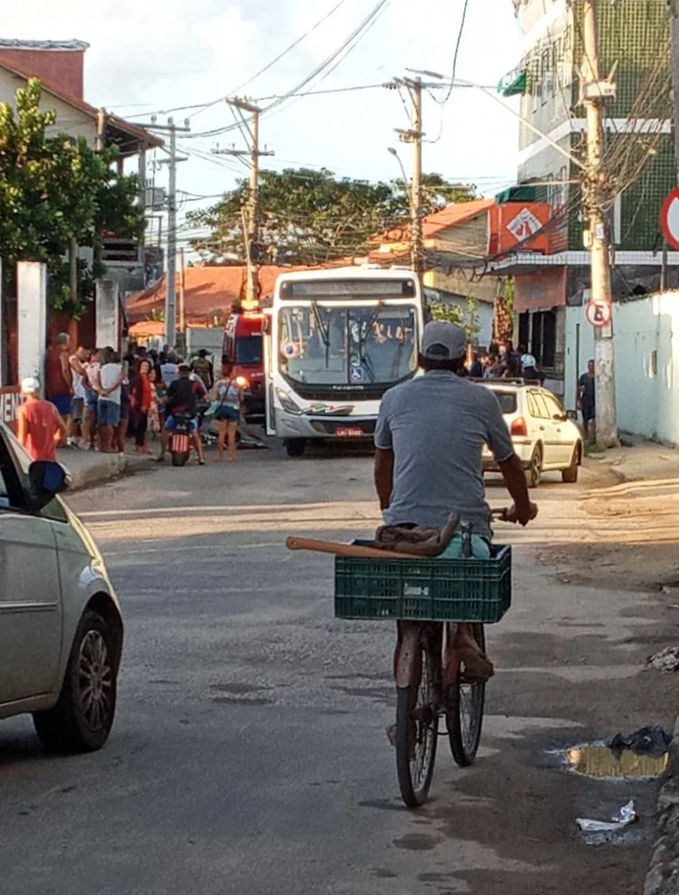 Morre idoso atropelado por ônibus em São Pedro da Aldeia