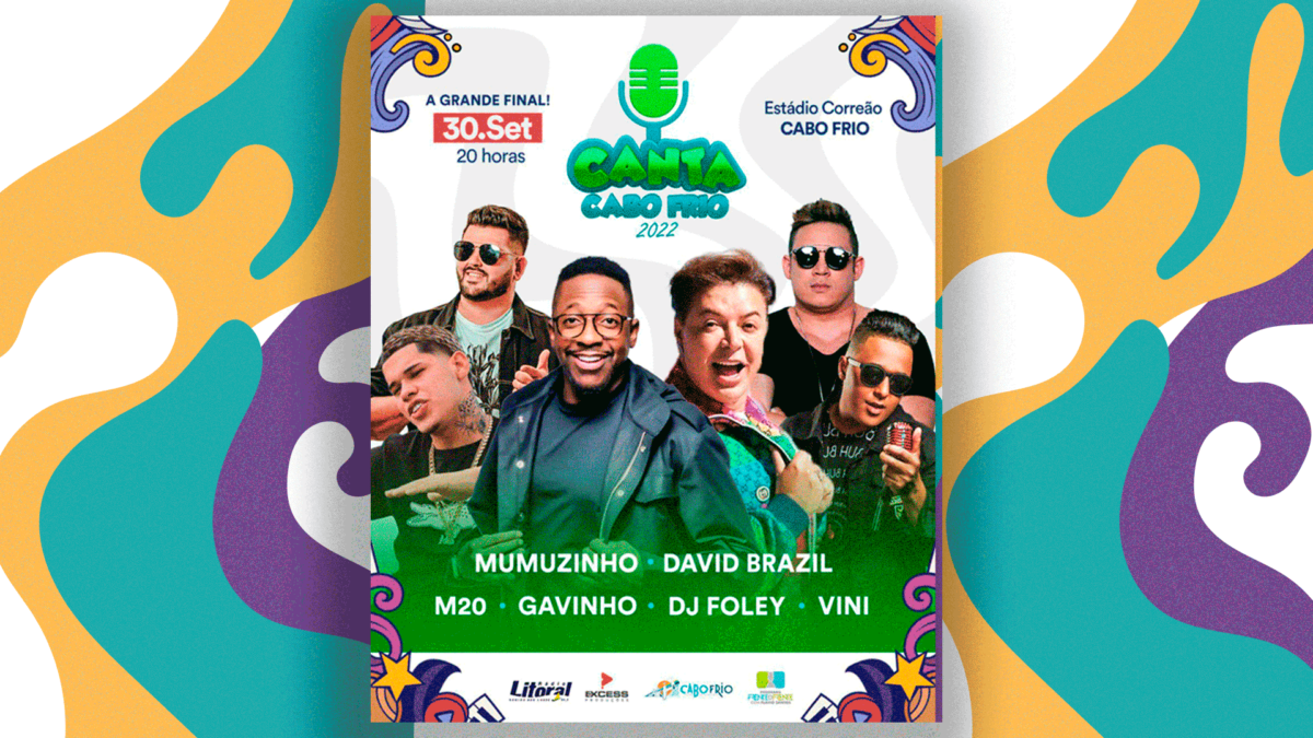Canta Cabo Frio acontece nesta sexta-feira (30) no Estádio Correão