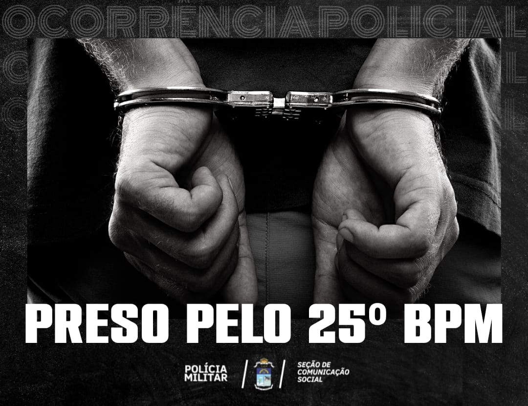 PM prende homem em São Pedro da Aldeia com 17 passagens por furto