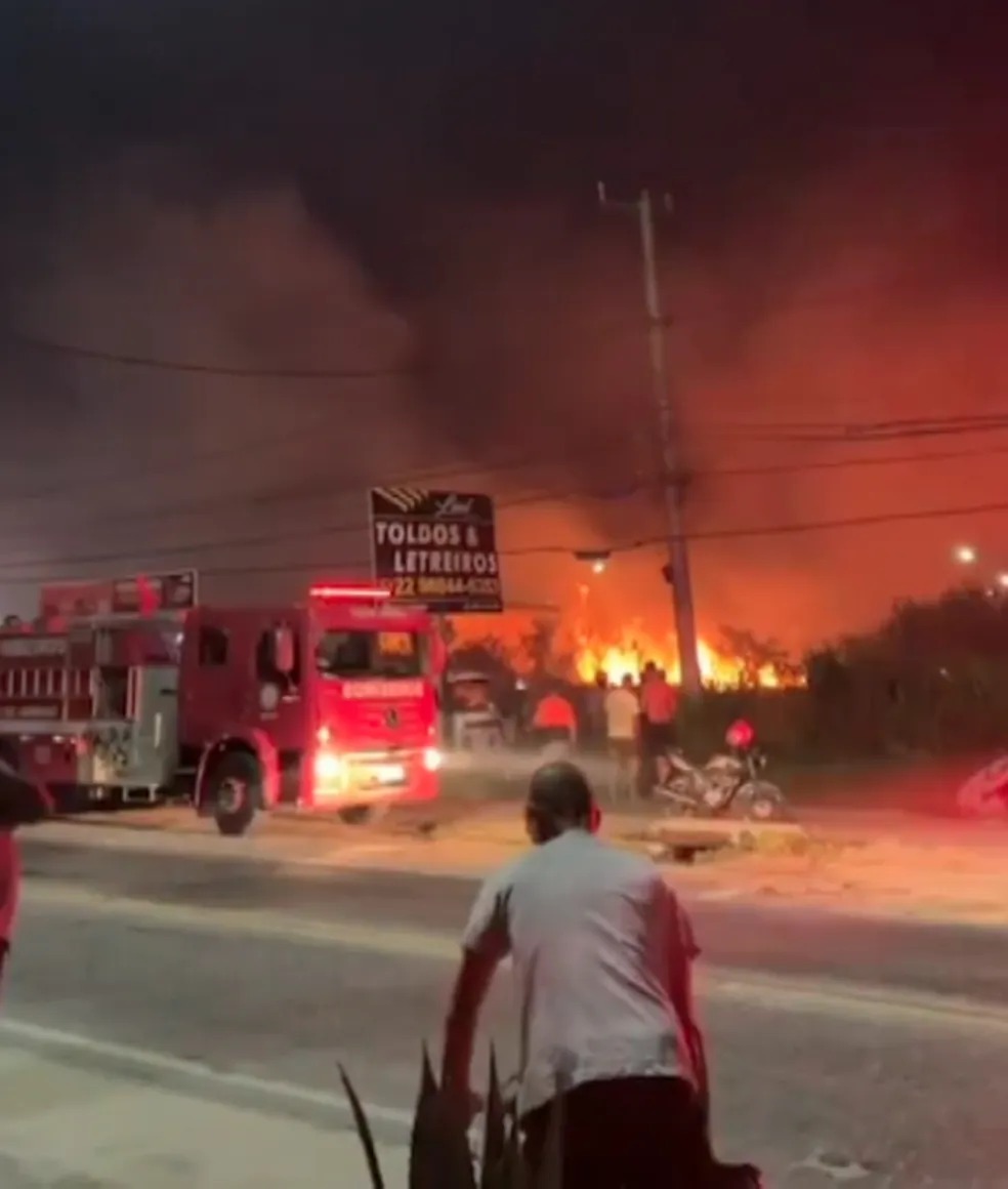 incêndio em Iguaba Grande
