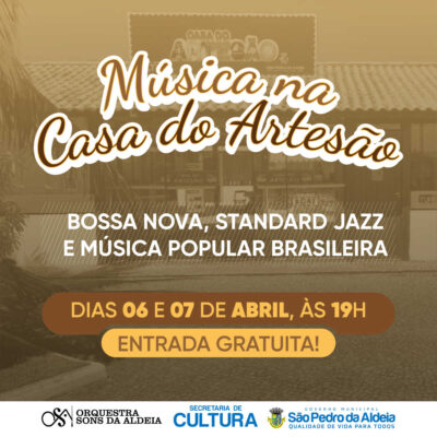 Casa do Artesão recebe apresentações de música instrumental nesta quinta (06) e sexta-feira (07)