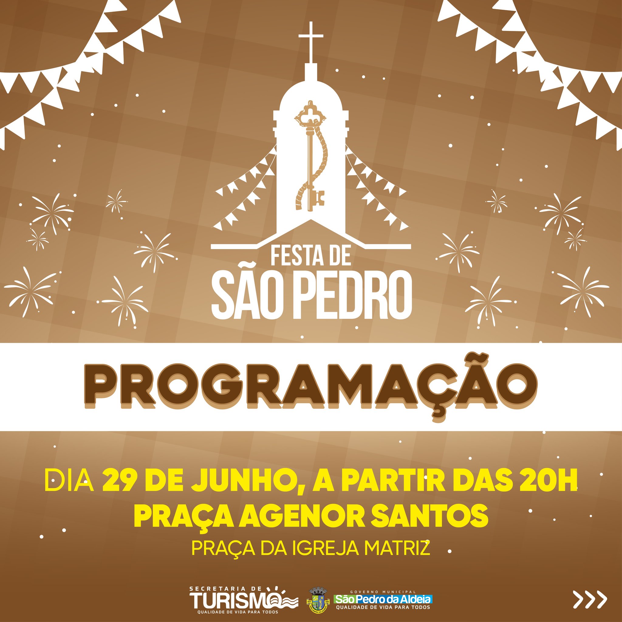 Confira a programação da Festa de São Pedro em São Pedro da Aldeia