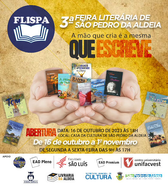 Vem aí a 3ª FLISPA: Um Encontro Imperdível com a Cultura e a Literatura de São Pedro da Aldeia
