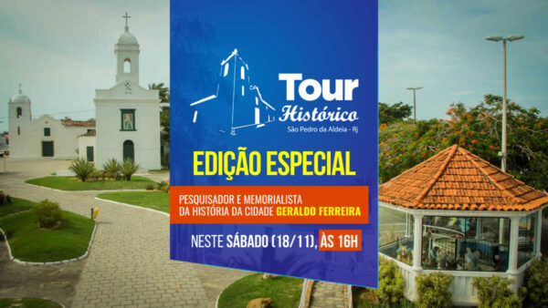 O percurso tem início às 16h, na Igreja Matriz da Praça Agenor Santos, e passa pelos pontos célebres da memória aldeense