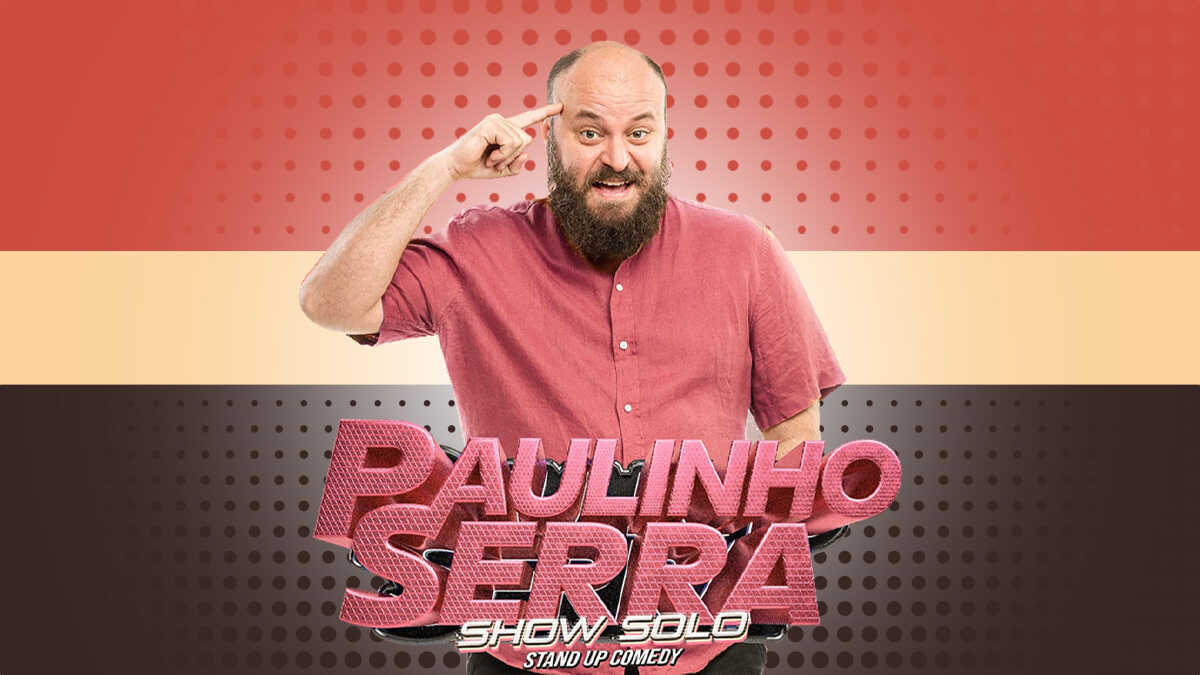 Paulinho Serra traz para São Pedro da Aldeia o seu espetáculo solo de comédia “Em Pedaços” – um show para rir e se divertir com amigos