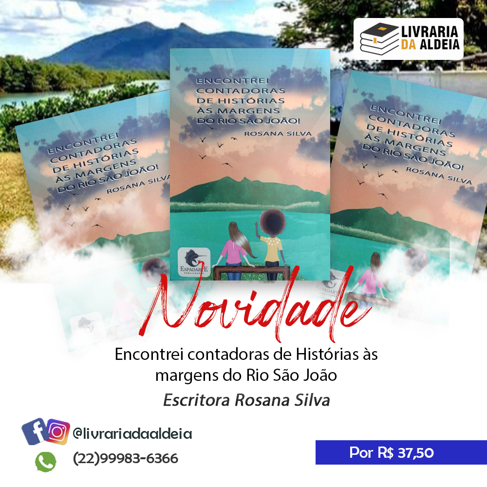 Livro "Encontrei Contadoras de Histórias às Margens do Rio São João